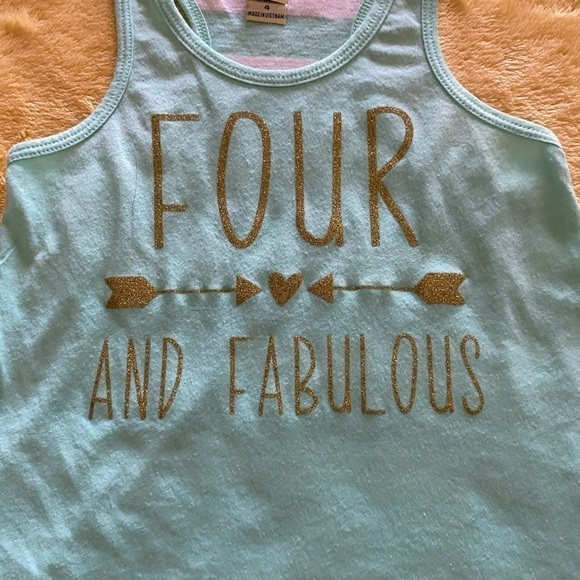 COPY - GIRLS BUNDLE -4 TOPS-SIZE 4 - Picture 4 of 10